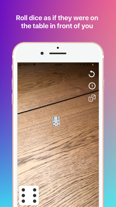 Emulate iPhone app Dice Roll AR using MyAndroid Emulate iPhone app Dice Roll AR using MyAndroid