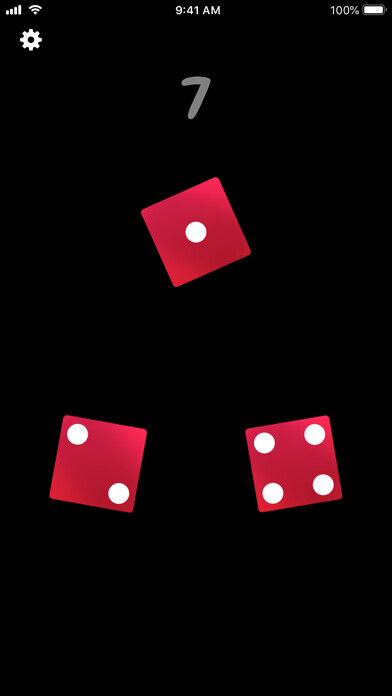 Emulate iPhone app Dice Roll Game · using MyAndroid