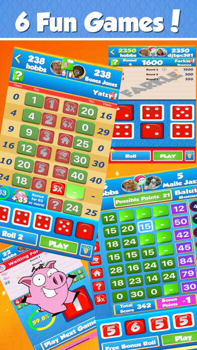 Emulate iPhone app Dice World® 6 Fun Games using MyAndroid