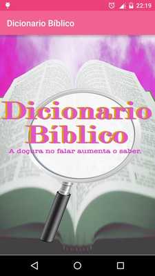 Emulate Android APK Dicionario Biblico Rosa