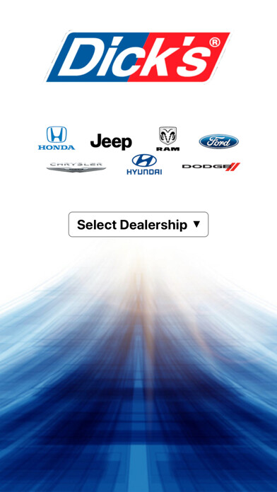Emulate iPhone app Dick’s Auto Group using MyAndroid