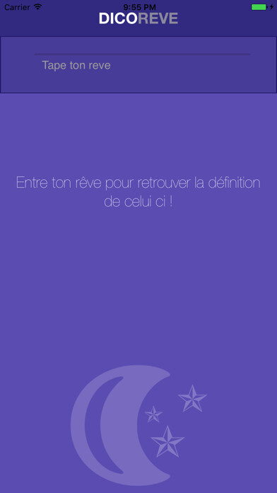 Emulate iPhone app DicoReve using MyAndroid