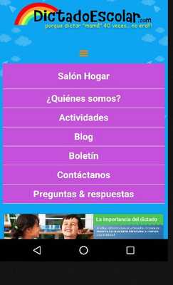 Emulate Android APK Dictado Escolar Emulate Android APK Dictado Escolar