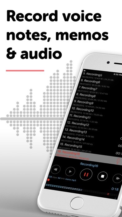 Emulate iPhone app Dictaphone - Audio Recorder using MyAndroid Emulate iPhone app Dictaphone - Audio Recorder using MyAndroid