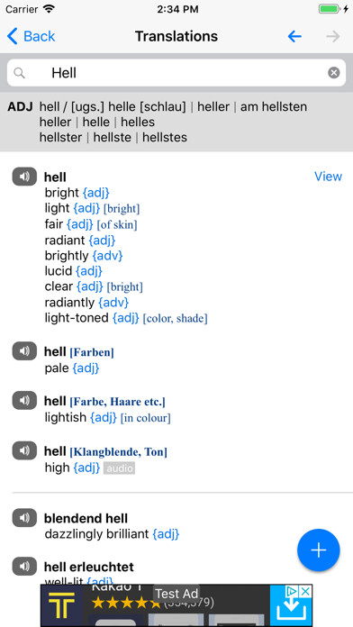 Emulate iPhone app dict.cc Dictionary using MyAndroid Emulate iPhone app dict.cc Dictionary using MyAndroid