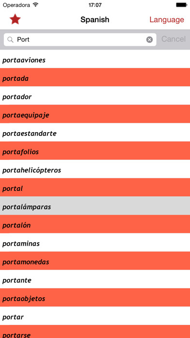 Emulate iPhone app Dictionary English Spanish Eng using MyAndroid Emulate iPhone app Dictionary English Spanish Eng using MyAndroid