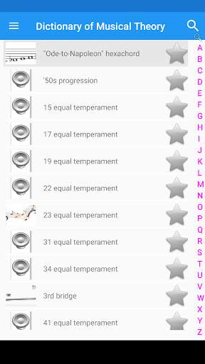 Run android online APK Dictionary of Musical Theory from MyAndroid or emulate Dictionary of Musical Theory using MyAndroid