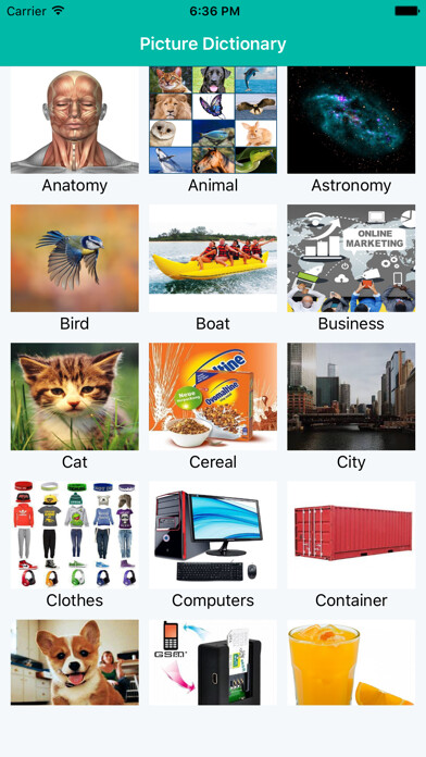 Emulate iPhone app Dictionary with pictures using MyAndroid Emulate iPhone app Dictionary with pictures using MyAndroid