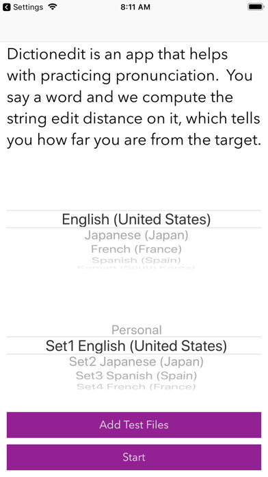 Emulate iPhone app Dictionedit using MyAndroid