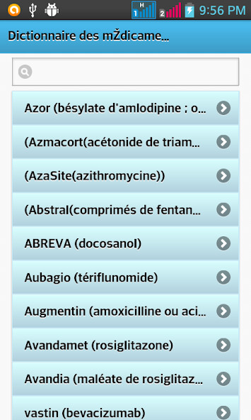 Run android online APK Dictionnaire Des Médicaments from MyAndroid or emulate Dictionnaire Des Médicaments using MyAndroid Run android online APK Dictionnaire Des Médicaments from MyAndroid or emulate Dictionnaire Des Médicaments using MyAndroid