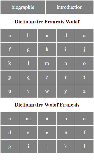 Emulate iPhone app Dictionnaire Français Wolof using MyAndroid Emulate iPhone app Dictionnaire Français Wolof using MyAndroid