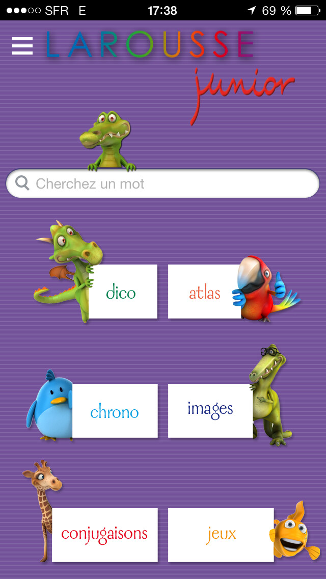 Emulate iPhone app Dictionnaire Junior Larousse using MyAndroid Emulate iPhone app Dictionnaire Junior Larousse using MyAndroid