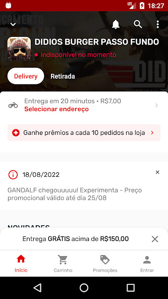 Run android online APK DIDIO S AMERICAN BURGER from MyAndroid or emulate DIDIO S AMERICAN BURGER using MyAndroid