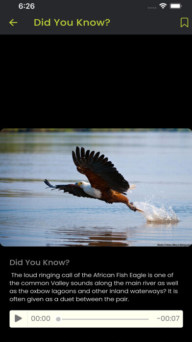 Emulate iPhone app Did you know: African Wildlife using MyAndroid Emulate iPhone app Did you know: African Wildlife using MyAndroid