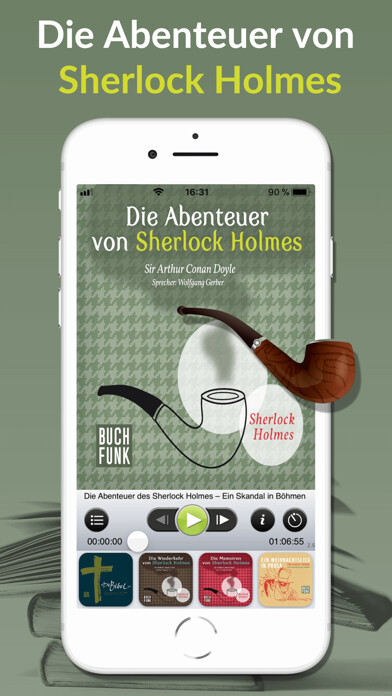Emulate iPhone app Die Abenteuer von Sherlock using MyAndroid Emulate iPhone app Die Abenteuer von Sherlock using MyAndroid