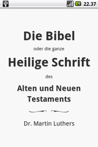 Emulate Android APK Die Bibel, Luther (Holy Bible) Emulate Android APK Die Bibel, Luther (Holy Bible)