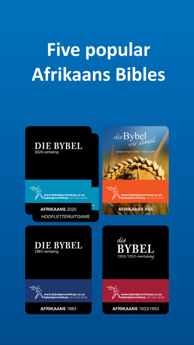 Emulate iPhone app Die Bybel ‘53, ‘83, ABA, 2020 using MyAndroid