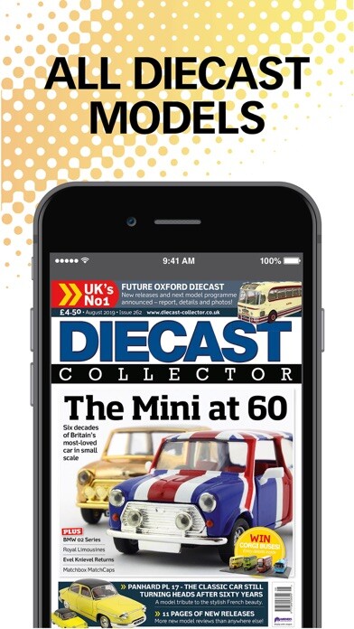 Emulate iPhone app Diecast Collector using MyAndroid