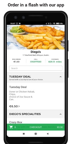 Run android online APK Diegos from MyAndroid or emulate Diegos using MyAndroid