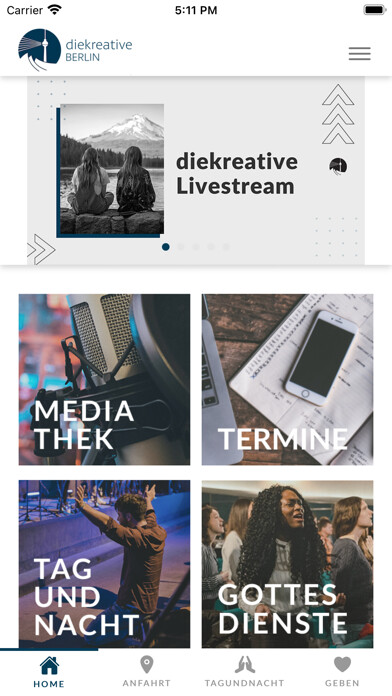 Emulate iPhone app diekreative App using MyAndroid
