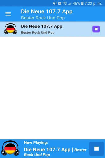 Run android online APK Die Neue 107.7 App Radio from MyAndroid or emulate Die Neue 107.7 App Radio using MyAndroid