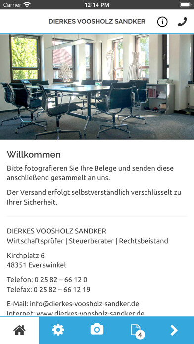 Emulate iPhone app Dierkes Voosholz Sandker using MyAndroid Emulate iPhone app Dierkes Voosholz Sandker using MyAndroid