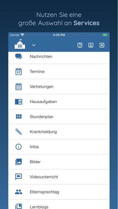 Emulate iPhone app DieSchulApp using MyAndroid Emulate iPhone app DieSchulApp using MyAndroid