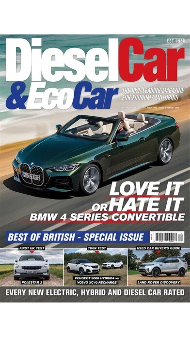 Emulate iPhone app Diesel Car Magazine using MyAndroid