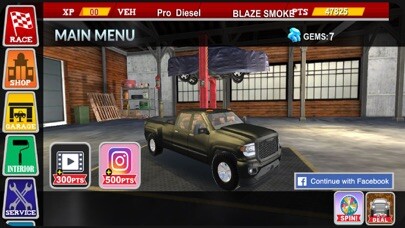 Emulate iPhone app Diesel Drag Racing Pro 2 using MyAndroid Emulate iPhone app Diesel Drag Racing Pro 2 using MyAndroid