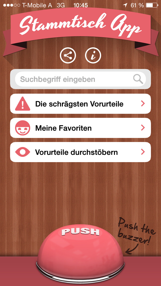 Emulate iPhone app Die Stammtisch App - für Luftverbesserungen über Österreichs Stammtischen! using MyAndroid Emulate iPhone app Die Stammtisch App - für Luftverbesserungen über Österreichs Stammtischen! using MyAndroid