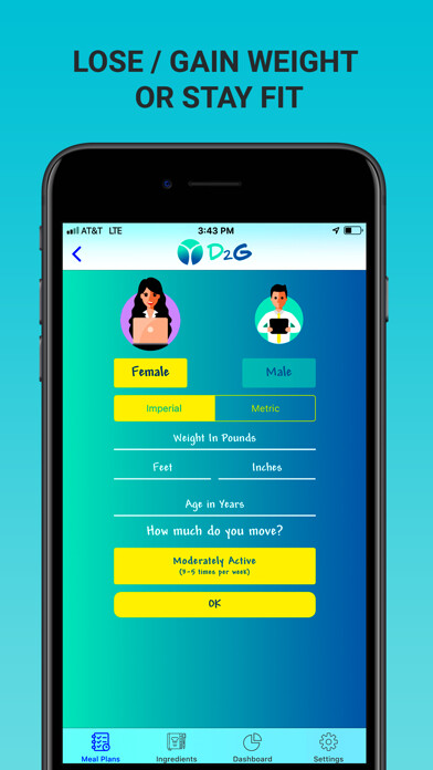 Emulate iPhone app Diet2Goal using MyAndroid Emulate iPhone app Diet2Goal using MyAndroid