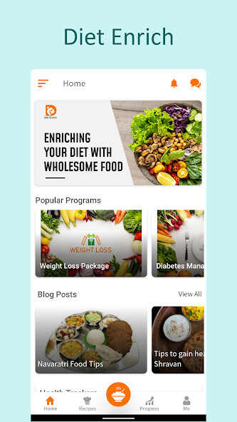 Run android online APK Diet Enrich from MyAndroid or emulate Diet Enrich using MyAndroid