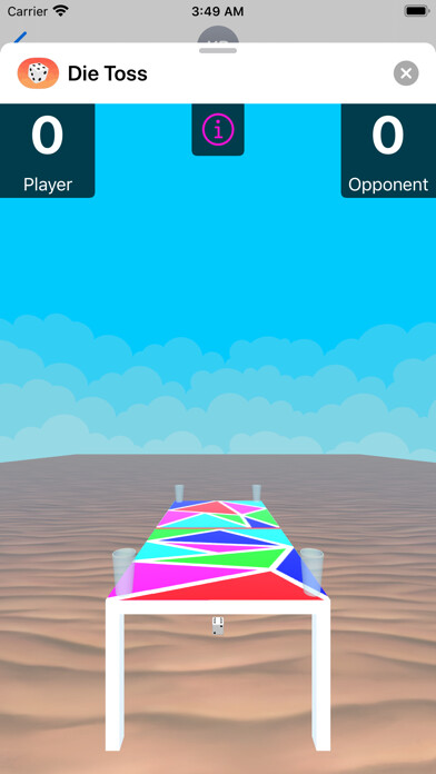 Emulate iPhone app Die Toss using MyAndroid Emulate iPhone app Die Toss using MyAndroid