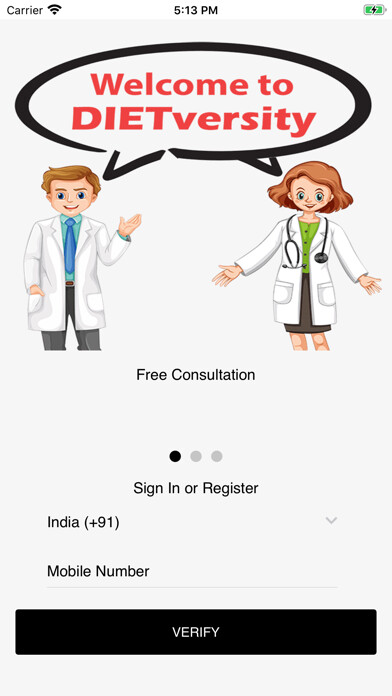 Emulate iPhone app DIETversity using MyAndroid Emulate iPhone app DIETversity using MyAndroid