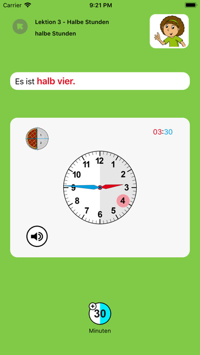 Run android online APK Die Uhr & Uhrzeit lernen from MyAndroid or emulate Die Uhr & Uhrzeit lernen using MyAndroid