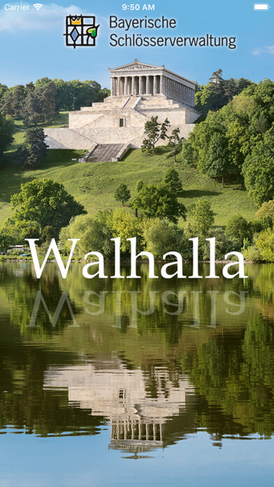 Emulate iPhone app Die Walhalla bei Donaustauf using MyAndroid