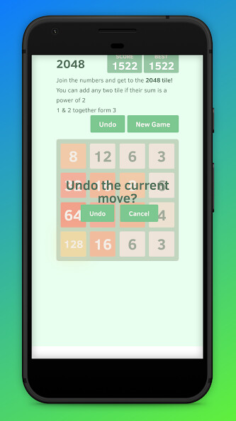 Run android online APK Different 2048 from MyAndroid or emulate Different 2048 using MyAndroid
