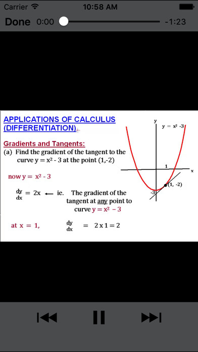 Emulate iPhone app Differential Calculus Lessons using MyAndroid Emulate iPhone app Differential Calculus Lessons using MyAndroid