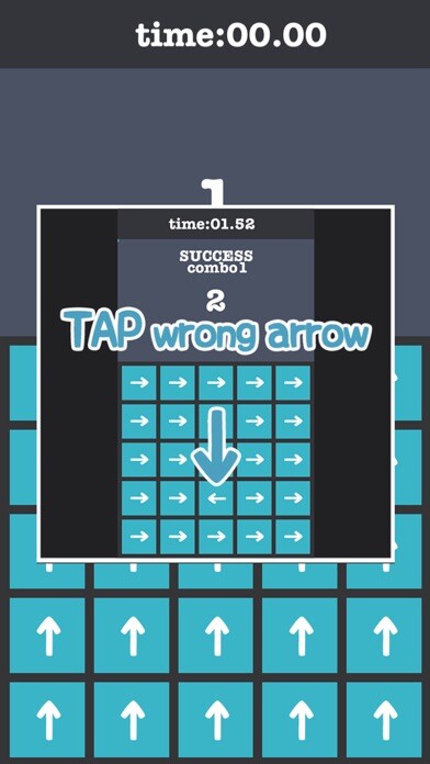 Emulate iPhone app Difficult Wrong Arrow using MyAndroid
