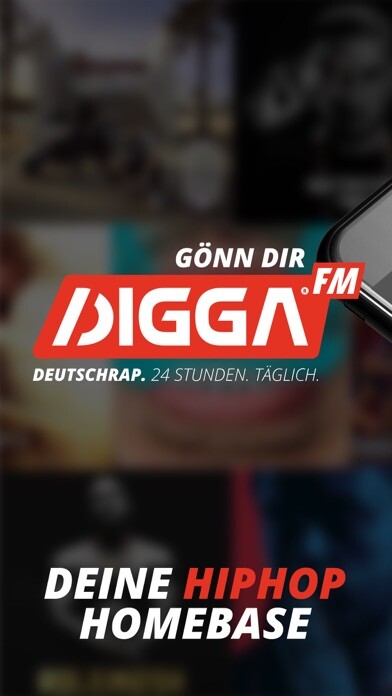 Emulate iPhone app DIGGA.FM - Deutschrap Radio using MyAndroid Emulate iPhone app DIGGA.FM - Deutschrap Radio using MyAndroid