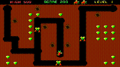 Emulate iPhone app Digger - Classic Arcade using MyAndroid