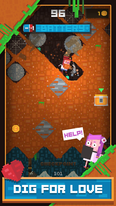 Emulate iPhone app Diggerman using MyAndroid