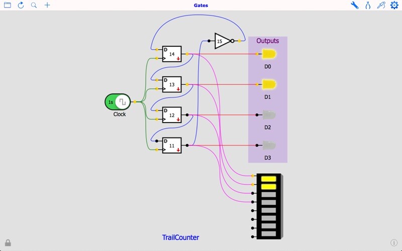 Emulate iPhone app DigicalSim : Digital Circuits using MyAndroid Emulate iPhone app DigicalSim : Digital Circuits using MyAndroid
