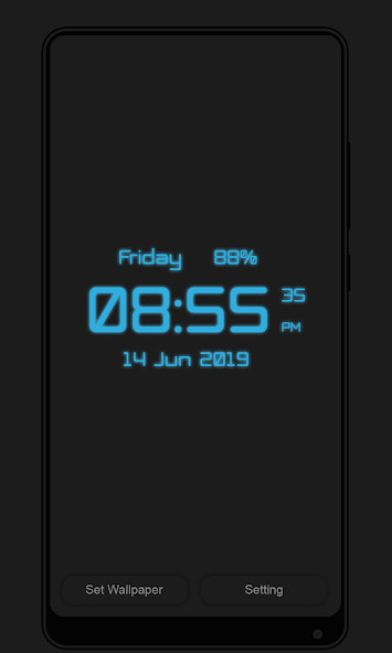 Run android online APK Digi Clock Live Wallpaper from MyAndroid or emulate Digi Clock Live Wallpaper using MyAndroid