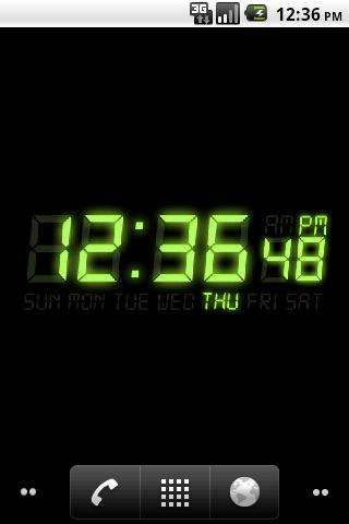 Run android online APK DIGI-CLOCK　LiveWallpaper Trial from MyAndroid or emulate DIGI-CLOCK　LiveWallpaper Trial using MyAndroid