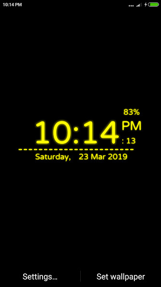 Run android online APK Digi Clock Live Wp from MyAndroid or emulate Digi Clock Live Wp using MyAndroid