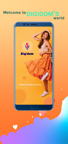 Run android online APK Digidom - Make friends  party from MyAndroid or emulate Digidom - Make friends  party using MyAndroid