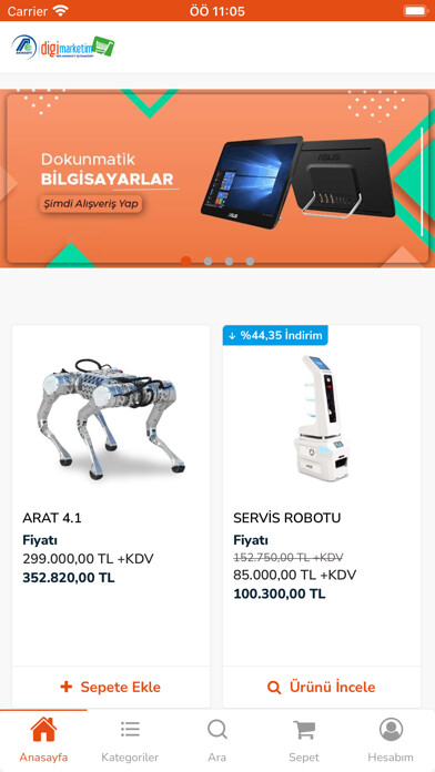 Emulate iPhone app Digimarketim using MyAndroid