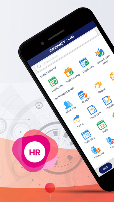Emulate iPhone app DIGINET HR using MyAndroid