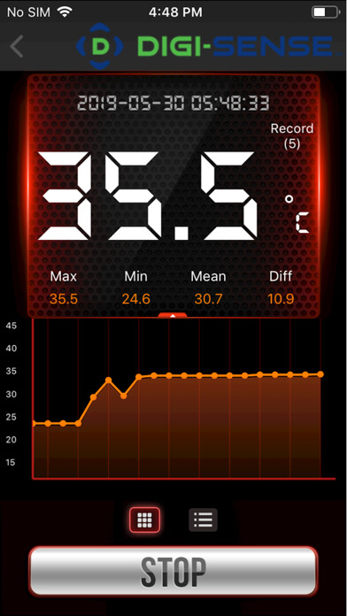 Emulate iPhone app Digi-Sense Connect - IR Therm using MyAndroid Emulate iPhone app Digi-Sense Connect - IR Therm using MyAndroid